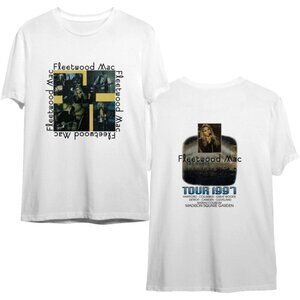 Fleetwood Mac The Dance Tour 1997 T-Shirt 2 Sided Classic Rock Tee 05